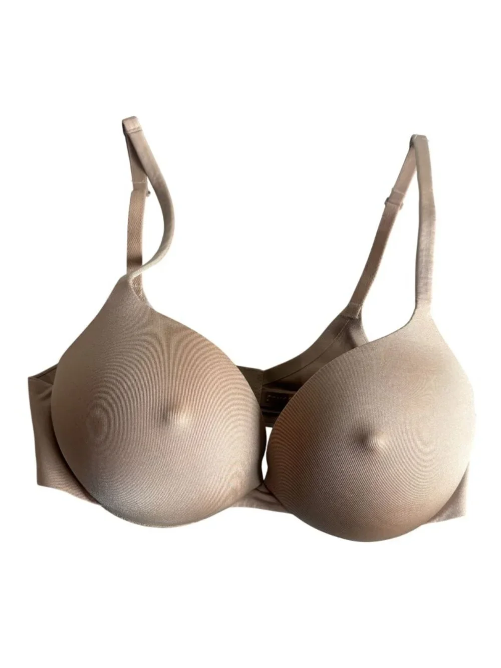 SKIMS Ultimate Bra Nipple Push Up Plunge Bra in Clay - Picture 1 of 3